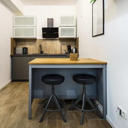 Boardinghaus Gruenefeld W5 I By Wooon I P I Kueche I Smart Tv Apartment Mettingen (North Rhine-Westphalia)